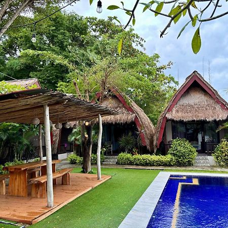 Krisna Bungalows And Restaurant Sekotong Ngoại thất bức ảnh