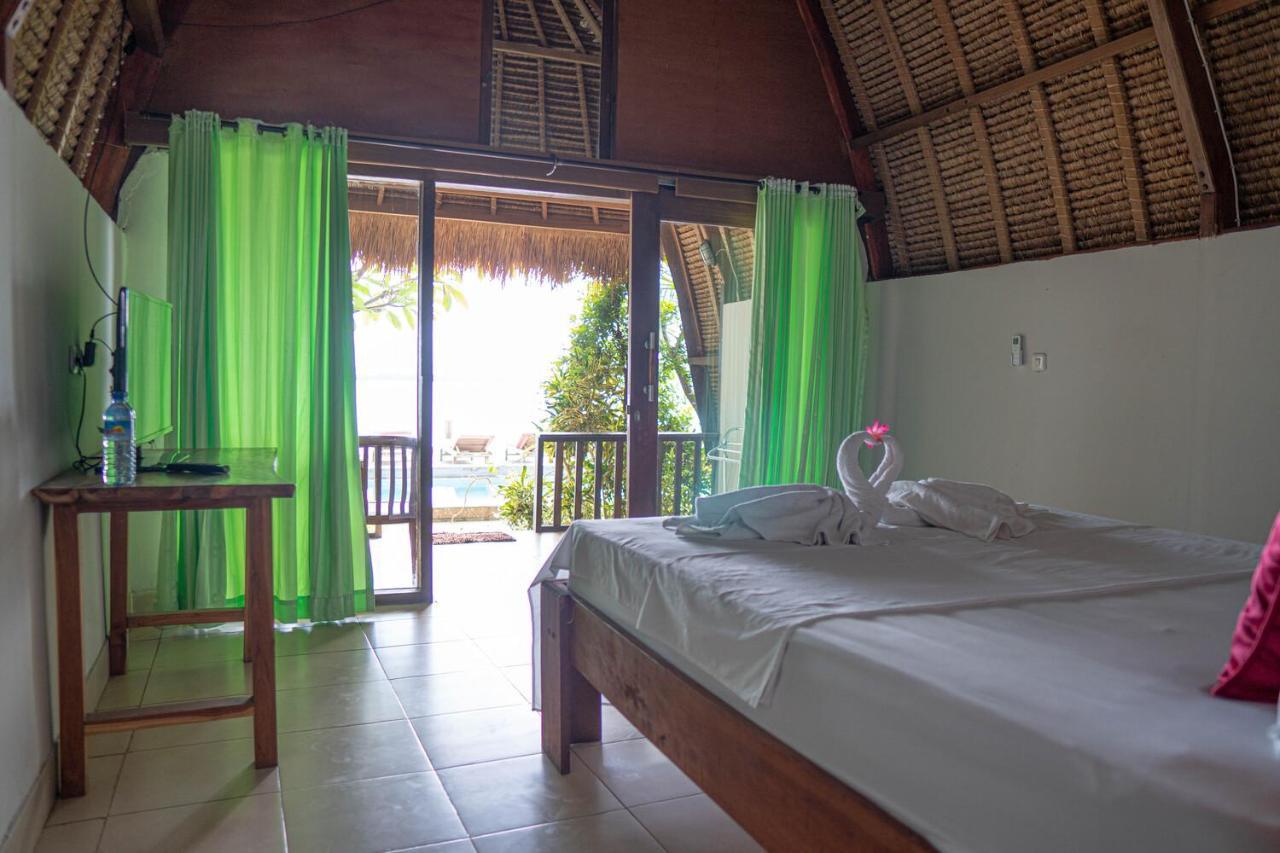 Krisna Bungalows And Restaurant Sekotong Ngoại thất bức ảnh