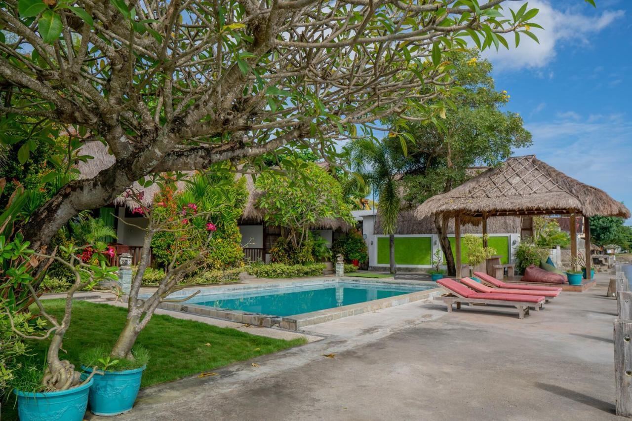 Krisna Bungalows And Restaurant Sekotong Ngoại thất bức ảnh