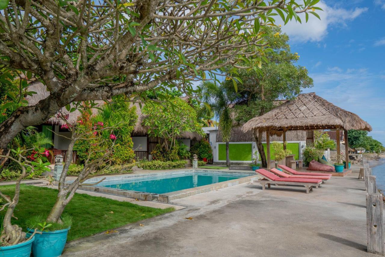 Krisna Bungalows And Restaurant Sekotong Ngoại thất bức ảnh