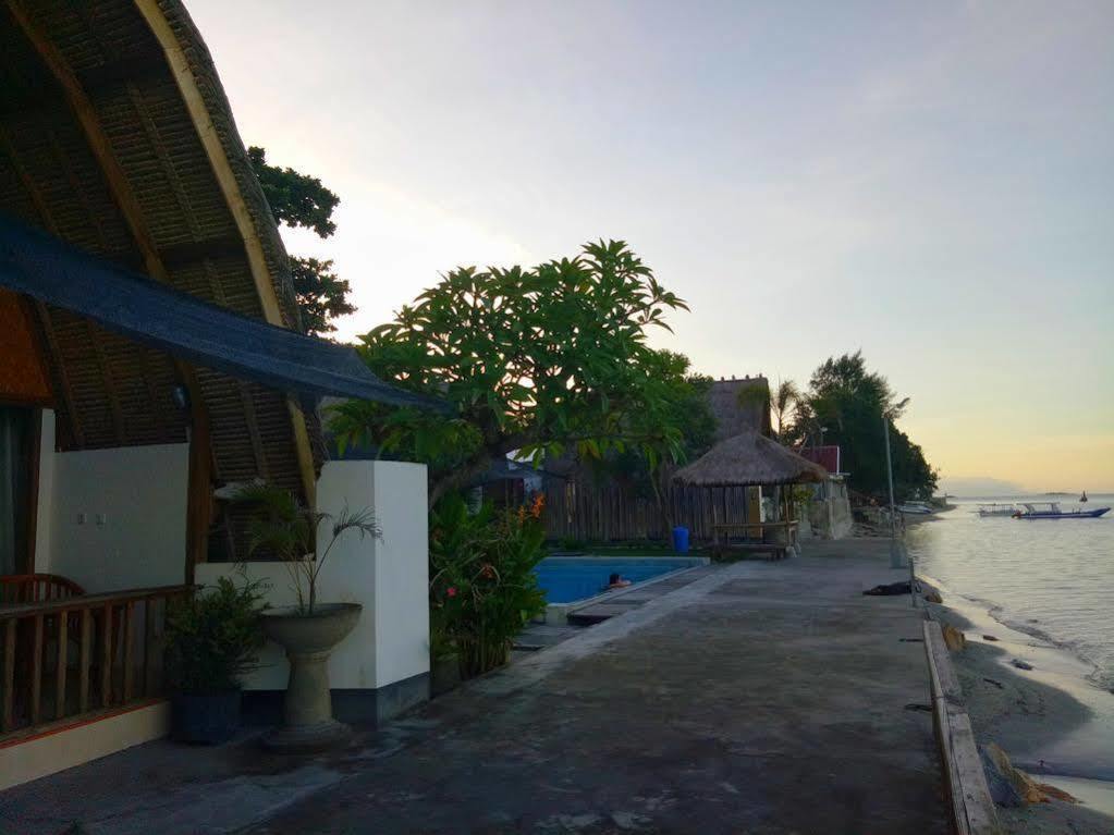 Krisna Bungalows And Restaurant Sekotong Ngoại thất bức ảnh